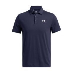 Polo Under Armour Icon. Białe koszulki polo męskie Under Armour, m, bez wzorów, eleganckie, bez kołnierzyka, bez ramiączek. Za 240.50 zł.
