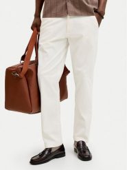 Jack & Jones Chinosy Kane 12268490 Écru Relaxed Fit. Białe eleganckie spodnie męskie Jack & Jones, bez wzorów, z bawełny. Za 179.99 zł.