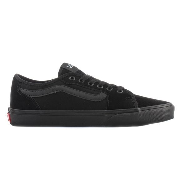 Trampki unisex Vans. Czarne trampki męskie Vans, bez wzorów, bez zapięcia. Za 259.99 zł.