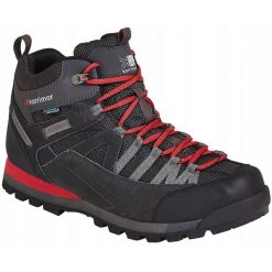 Buty trekkingowe męskie KARRIMOR Spike Mid K949. Czarne buty trekkingowe męskie Karrimor, bez wzorów, bez zapięcia, trekkingowe. Za 402.99 zł.