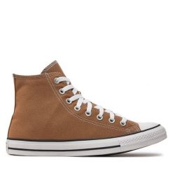 Trampki Converse. Brązowe trampki męskie Converse, bez wzorów, retro, bez zapięcia. Za 219.99 zł.