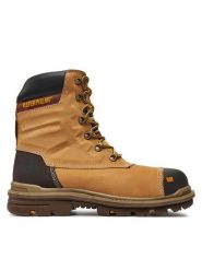 CAT Footwear Trapery Premier 8" WP TX P720148 Brązowy. Brązowe buty zimowe męskie CAT Footwear, bez wzorów, ze skóry, bez obcasa, bez zapięcia. Za 899.99 zł.