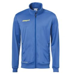 Kurtka Uhlsport Score Track. Niebieskie kurtki męskie Uhlsport, xl, bez wzorów, sportowe, bez ramiączek, bez kaptura. W wyprzedaży za 218.80 zł.