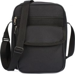 Beltimore Męska torba na ramię raportówka A5 listonoszka czarna pojemna elegancka czarna F53. Czarne torby męskie na ramię Beltimore, bez wzorów, eleganckie, na ramię. Za 54.99 zł.