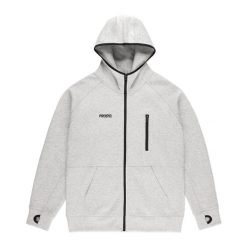 Bluza męska PROSTO Tech Zip Zip Hoodie Speedy. Szare bluzy nierozpinane męskie Prosto., m, bez wzorów, casualowe, bez ramiączek, bez kaptura. Za 259.99 zł.