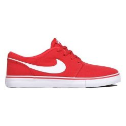 Nike Tenisówki Męskie Sb Solarsoft Portmore Ii Canvas Czerwony/Biały/Czarny 9.5 (44.5). Trampki męskie Nike. Za 219.00 zł.