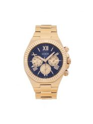 Guess Zegarek GW0703G6 Złoty. Żółte, analogowe zegarki męskie Guess, z tworzywa sztucznego, metalowe. Za 699.99 zł.