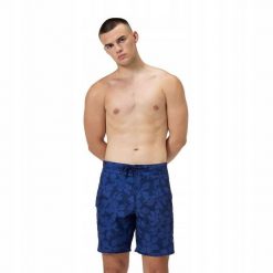 Męskie Szorty Z Nadrukiem. Niebieskie szorty męskie SPEEDO, bez wzorów, sportowe. Za 281.99 zł.