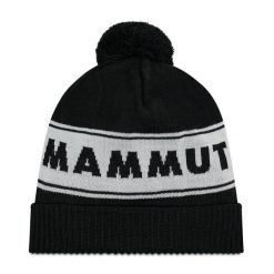 Czapka Mammut. Czarne czapki męskie Mammut, na zimę, bez wzorów. Za 229.99 zł.