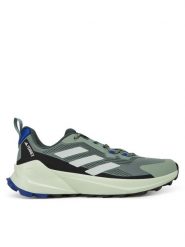 Adidas Trekkingi Terrexmaker 2.0 IH6349 Zielony. Zielone buty zimowe męskie ADIDAS, bez wzorów, z materiału, sportowe, bez obcasa, bez zapięcia. Za 359.99 zł.