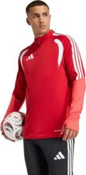 Bluza męska adidas Tiro 26 Competition Training Top czerwona KA7559 L. Czerwone bluzy nierozpinane męskie ADIDAS, l, bez wzorów, bez ramiączek, bez kaptura. Za 204.11 zł.