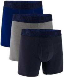 Bokserki męskie UNDER ARMOUR granatowe - 3 PAK Performance M. Bokserki męskie Under Armour, m, bez wzorów. Za 195.15 zł.