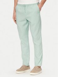 Tommy Hilfiger Chinosy Harlem MW0MW42336 Zielony jasny Regular Fit. Zielone eleganckie spodnie męskie Tommy Hilfiger, bez wzorów, ze lnu. Za 529.99 zł.