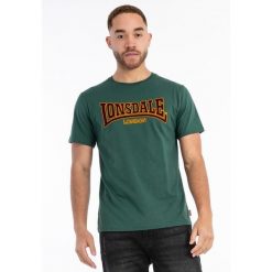 Koszulka Lonsdale Classic. Zielone t-shirty sportowe męskie Lonsdale, bez wzorów, sportowe, bez ramiączek. Za 184.00 zł.
