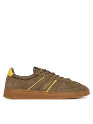 Tommy Jeans Sneakersy The Greenwich Edge EM0EM01609 Brązowy. Brązowe buty sportowe na co dzień męskie Tommy Jeans, m, bez wzorów, z jeansu, bez ramiączek, bez kaptura. Za 319.99 zł.