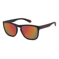Okulary przeciwsłoneczne POLAROID PLD 2161/S OIT Unisex Rozmiar 57 mm. Czarne okulary przeciwsłoneczne męskie Polaroid, bez wzorów, sportowe. W wyprzedaży za 270.50 zł.