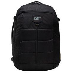 Plecak sportowo-turystyczny dla dorosłych Bobby Cabin Backpack pojemność 30 L. Czarne plecaki męskie CATerpillar, bez wzorów. Za 246.81 zł.
