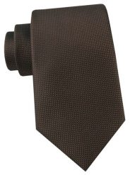 Krawat Męski - Angelo di Monti - Brąz, Drobna Faktura Materiału. Krawaty i muchy męskie Angelo di Monti, bez wzorów, z tkaniny, eleganckie. Za 45.00 zł.