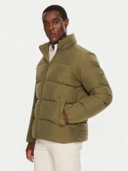 Tommy Hilfiger Kurtka puchowa MW0MW36666 Khaki Regular Fit. Brązowe kurtki męskie Tommy Hilfiger, m, bez wzorów, z puchu, bez ramiączek, bez kaptura. Za 879.99 zł.