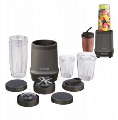 Orava smoothie mixér s 3 nádobami, 1000 W, 2 druhy nerezových nožů. Blendery Orava. Za 176.55 zł.