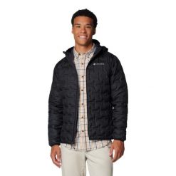 Columbia Kurtka Delta Ridge Ii 2086222010. Czarne kurtki męskie Columbia, xl, bez wzorów, sportowe, bez ramiączek, bez kaptura. Za 672.99 zł.