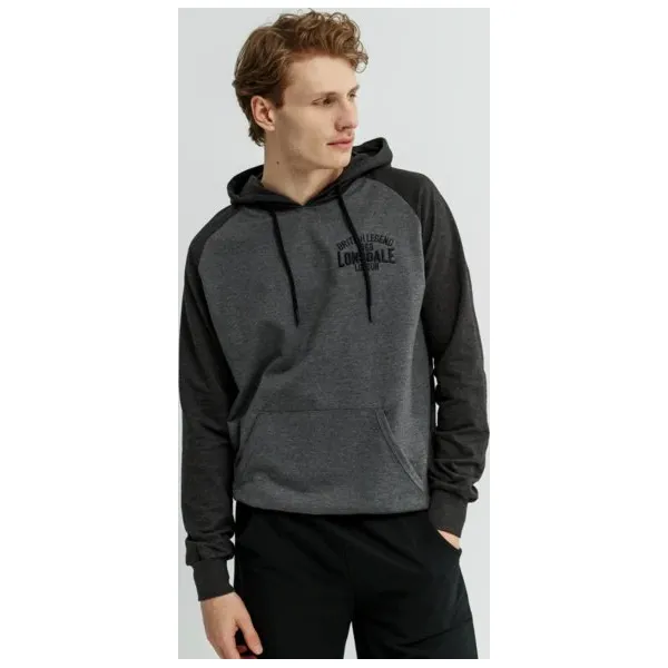 Lonsdale Bluza Haldane , szary, rozmiar L. Szare bluzy nierozpinane męskie Lonsdale, l, bez wzorów, z bawełny, sportowe, bez ramiączek, bez kaptura. W wyprzedaży za 129.99 zł.