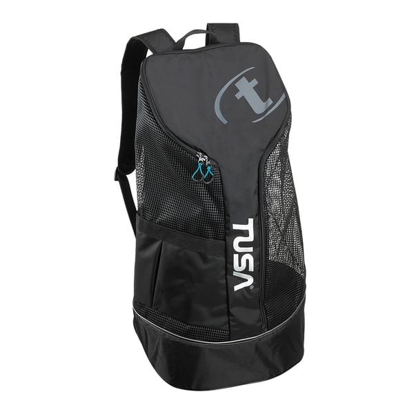 Plecak TUSA Mesh. Czarne plecaki męskie TUSA, bez wzorów, z meshu. Za 349.99 zł.