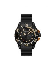 Emporio Armani Zegarek Aqua AR11539 Czarny. Czarne, analogowe zegarki męskie Emporio Armani, z tworzywa sztucznego. Za 1,249.00 zł.