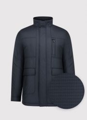 PAKO LORENTE – Kurtka w kolorze granatowym. Kurtki męskie Pako Lorente, na zimę, m, bez wzorów, z poliesteru, bez ramiączek, bez kaptura. Za 379.99 zł.