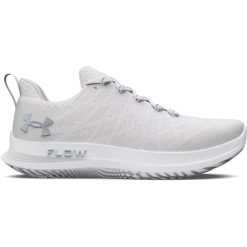 Buty do biegania Under Armour Velociti 3. Białe buty do biegania męskie Under Armour, bez wzorów, bez zapięcia, do biegania. W wyprzedaży za 512.65 zł.