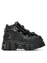 NEW ROCK Sneakersy M-106-VS1 Czarny. Czarne buty sportowe na co dzień męskie NEW ROCK, m, bez wzorów, ze skóry, rockowe, bez ramiączek, bez kaptura. Za 1,449.00 zł.