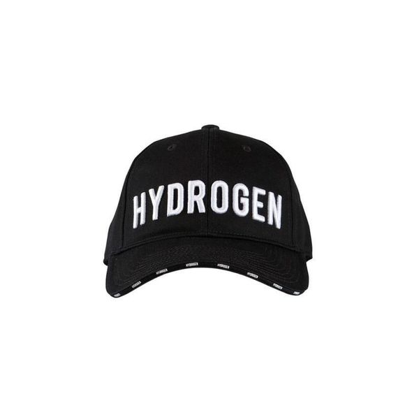 Czapka tenisowa unisex Hydrogen Icon Cap. Czarne czapki męskie HYDROGEN, bez wzorów, z bawełny, sportowe. Za 219.99 zł.