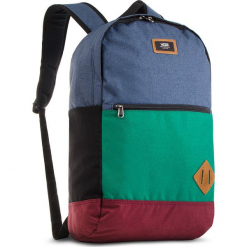 Plecak VANS - Van Doren III B VN0A2WNUWUP Evergreen/Dress Blues. Czerwone plecaki męskie Vans, z materiału. W wyprzedaży za 149.00 zł.