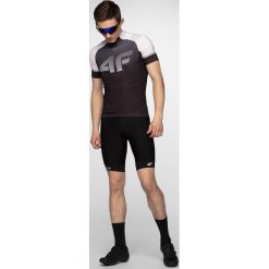 Koszulka rowerowa męska RKM151 - głęboka czerń. Bielizna termoaktywna męska marki 4f. Za 129.99 zł.