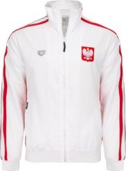 Arena Kurtka bluza sportowa ortalionowa kadra Polski Arena Prival Full Zip R.XL. Bluzy bez kaptura męskie ARENA, m, bez wzorów, bez kaptura. Za 106.82 zł.