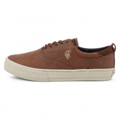 U.S. Polo Assn. Tenisówki Męskie Galan 44 Brązowe. Trampki męskie marki U.S. Polo Assn. W wyprzedaży za 251.00 zł.