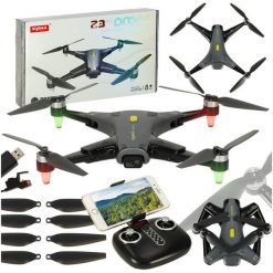 Dron RC Syma Z3PRO 2.4GHz 4CH Wi-Fi czarny. Czarne drony Syma. Za 521.41 zł.