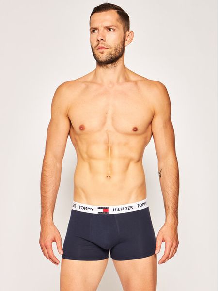 Tommy Hilfiger Bokserki UM0UM01810 Granatowy. Niebieskie bokserki męskie Tommy Hilfiger, m, bez wzorów, z bawełny. Za 69.99 zł.