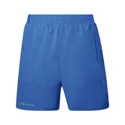 Szorty bermudzkie Givova Tecnico. Niebieskie szorty sportowe męskie Givova, bez wzorów. Za 270.99 zł.