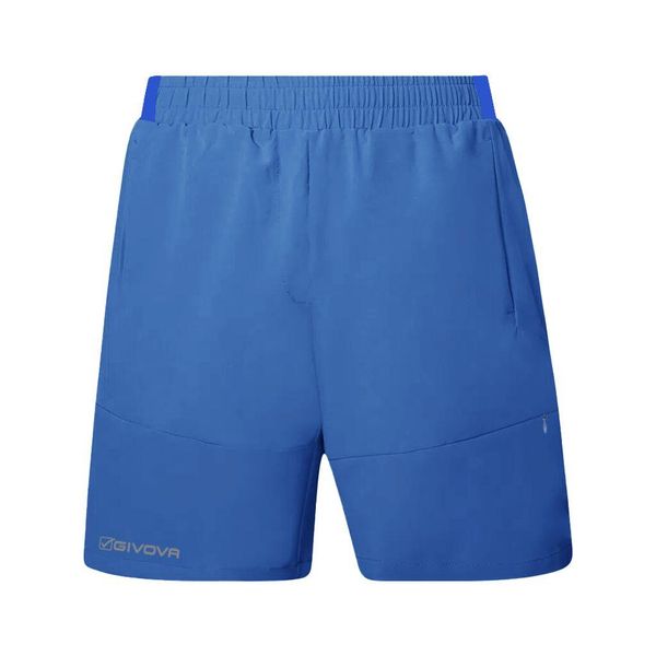 Szorty bermudzkie Givova Tecnico. Niebieskie szorty sportowe męskie Givova, bez wzorów. Za 270.99 zł.
