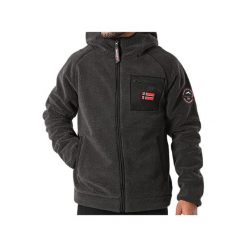 Kurtka turystyczna męska Geographical Norway Udaf. Czarne kurtki męskie Geographical Norway, m, bez wzorów, z poliesteru, sportowe, bez ramiączek, z kapturem. Za 304.70 zł.