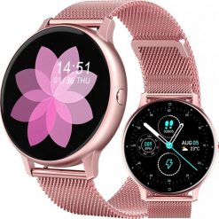 Smartwatch Retoo M061G Różowy (E741). Czerwone zegarki smartwatch Retoo. Za 159.89 zł.