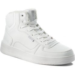 Sneakersy BIG STAR - BB174205 White. Białe buty sportowe na co dzień męskie Big Star, z materiału, retro. Za 169.00 zł.