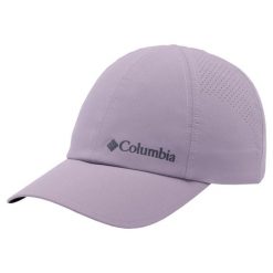 Czapka z daszkiem dla dorosłych Silver Ridge IV Ball Cap. Fioletowe czapki męskie Columbia, bez wzorów, z elastanu. Za 119.99 zł.
