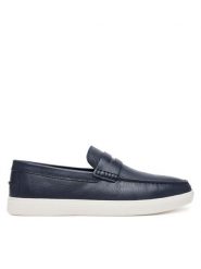 Geox Mokasyny U Avola U55GSA 00046 C4021 Granatowy. Niebieskie mokasyny męskie Geox, ze skóry, bez zapięcia. Za 379.99 zł.