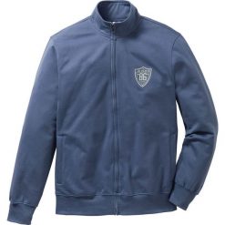 Bluza rozpinana ze specjalnym krojem na wys. brzucha Regular Fit bonprix indygo. Bluzy rozpinane męskie marki bonprix. Za 44.99 zł.
