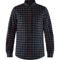 Koszula turystyczna męska Fjallraven Ovik Flannel Shirt. Niebieskie koszule męskie Fjällräven, m, bez wzorów, bez kołnierzyka, bez ramiączek. Za 408.99 zł.