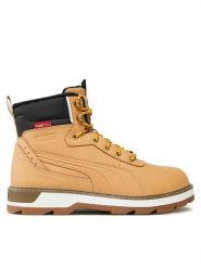 Puma Trapery Desierto v3 Puretex 393928 02 Brązowy. Brązowe buty zimowe męskie Puma, bez wzorów, ze skóry, bez obcasa, bez zapięcia. Za 319.99 zł.