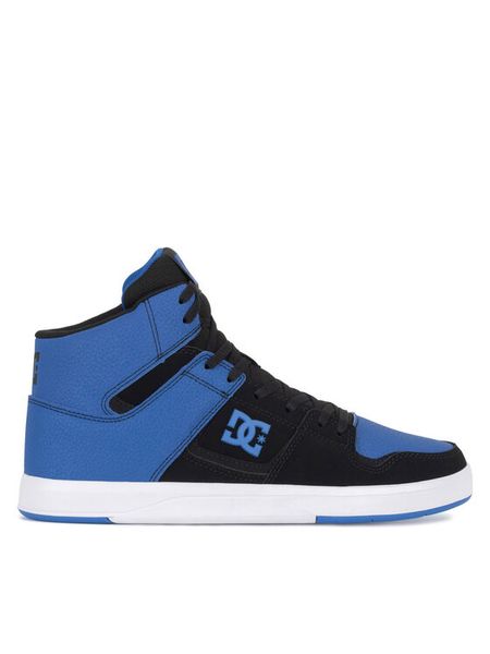 DC Sneakersy CURE HI TOP ADYS400072-RB1 Niebieski. Niebieskie buty sportowe na co dzień męskie DC, m, bez wzorów, ze skóry, bez ramiączek, bez kaptura. Za 259.99 zł.