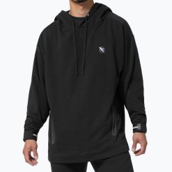 Bluza męska Hayabusa Midweight Pullover Hoodie. Czarne bluzy nierozpinane męskie HAYABUSA, l, bez wzorów, bez ramiączek, bez kaptura. Za 529.99 zł.
